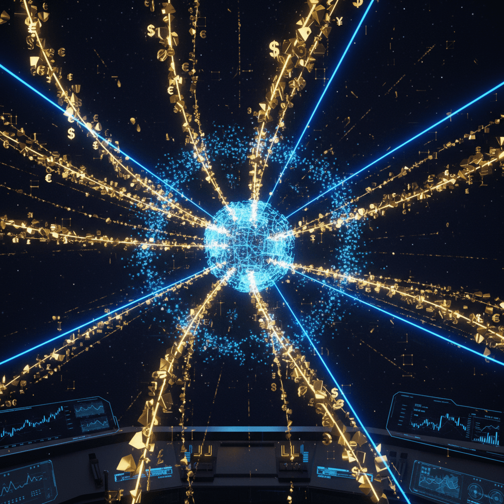 Trading data flowing into an analytics engine and producing performance insights